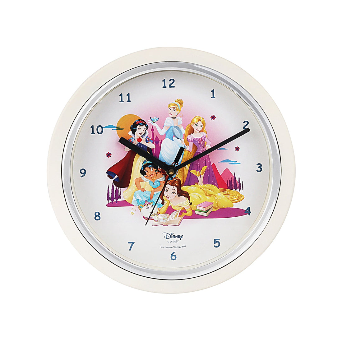 Disney Princess Wall Clock Multicolor