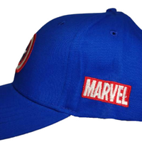 Marvel Unisex-Adult Caption America Cap with Embroidery Work (Blue