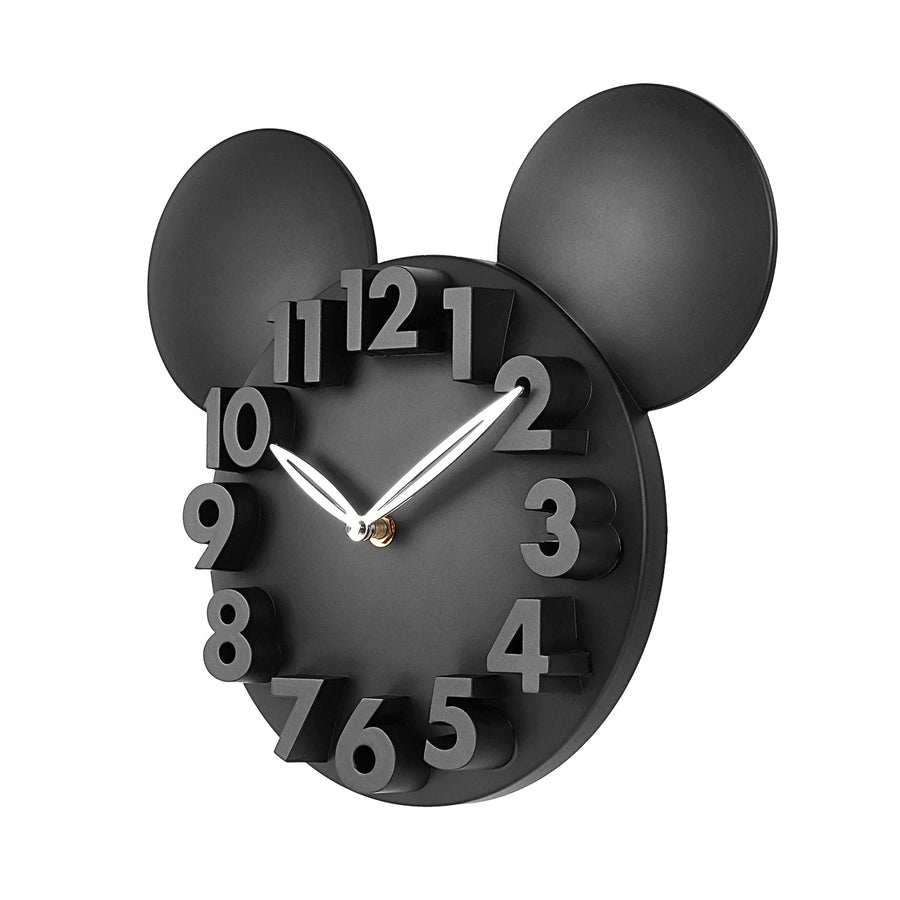 Disney Mickey Mouse Big Digit 3D Wall Clock Multicolor