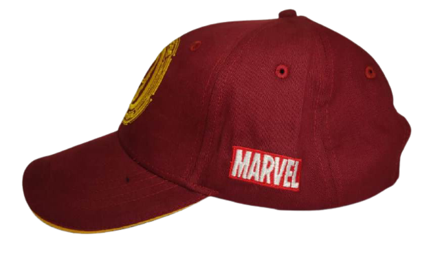 Marvel Iron Man Soft Cotton Adjustable Unisex Cap Quick Drying Sun Hat Protection For Summers Outdoor Activities Sports Baseball Hat For Men And Women (Free Size) Red