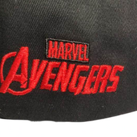 Marvel Avengers with Avengers Logo Embroidery Work Black Colour