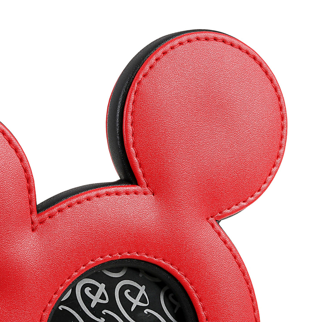 Disney Mickey Mouse Red Leather Texture Table Top Photo Frame