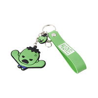 MARVEL AVENGERS Hulk Smash PVC Keychain | Green Fury Edition