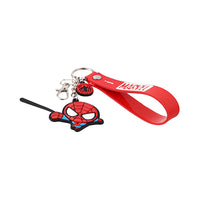 Marvel Spider-Man Red PVC Keychain - Webbed Wonder Edition