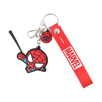 Marvel Spider-Man Red PVC Keychain - Webbed Wonder Edition