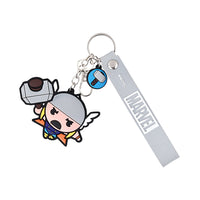 Marvel Avengers Thor Grey PVC Keychain - Thunder Edition