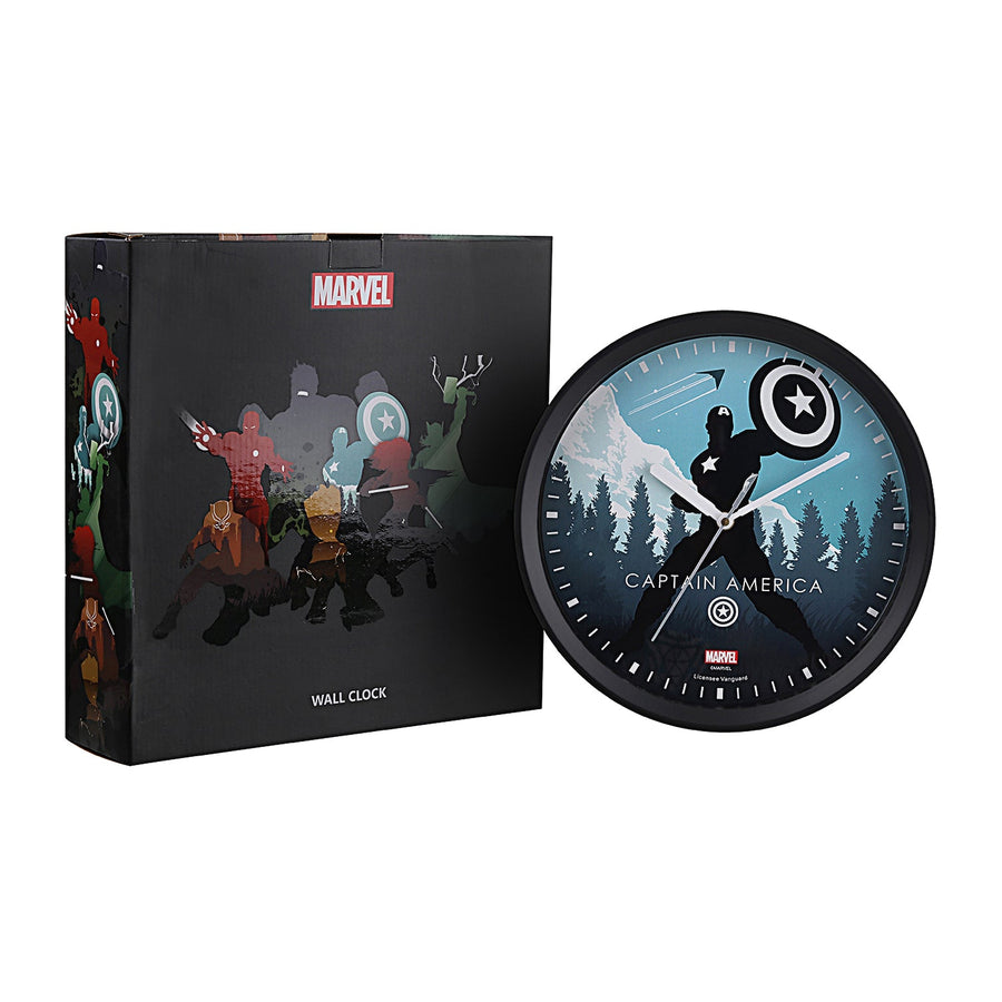 Marvel Captain America Wall Clock Multicolor