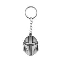 Star Wars The Mandalorian Metal Keychain (Silver)