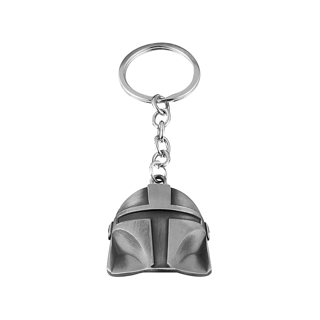 Star Wars The Mandalorian Metal Keychain (Silver)