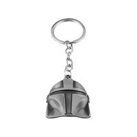 Star Wars The Mandalorian Metal Keychain (Silver)