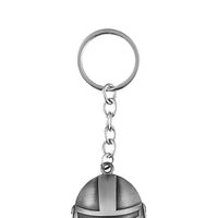 Star Wars The Mandalorian Metal Keychain (Silver)