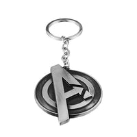 Marvel Avengers Logo Metal Keychain Silver/Bronze | AZ61