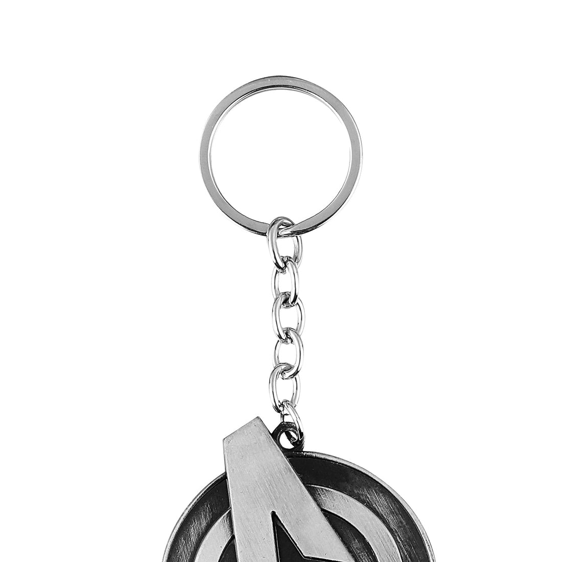 Marvel Avengers Logo Metal Keychain Silver/Bronze | AZ61