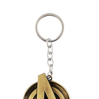 Marvel Avengers Logo Metal Keychain Silver/Bronze | AZ61