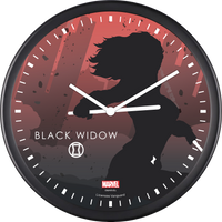 Marvel Black Widow Wall Clock Multicolor