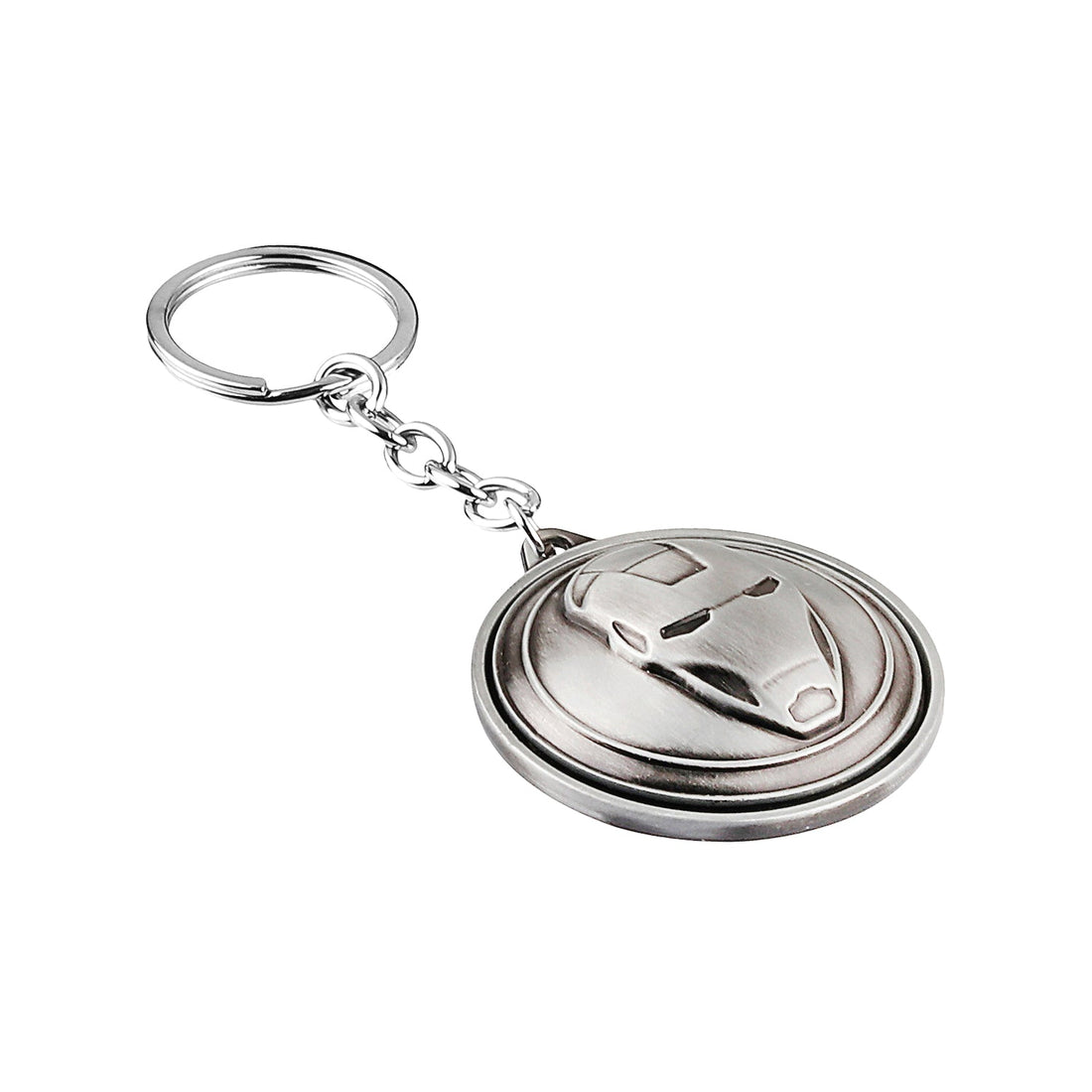 Marvel Avengers Iron man revolving keychain (Silver)