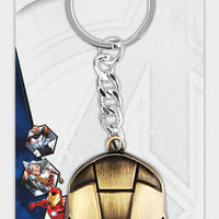 Marvel Avengers Iron Man Metal Keychain | Grey