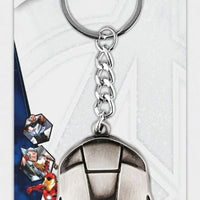 Marvel Avengers Iron Man Metal Keychain | Grey