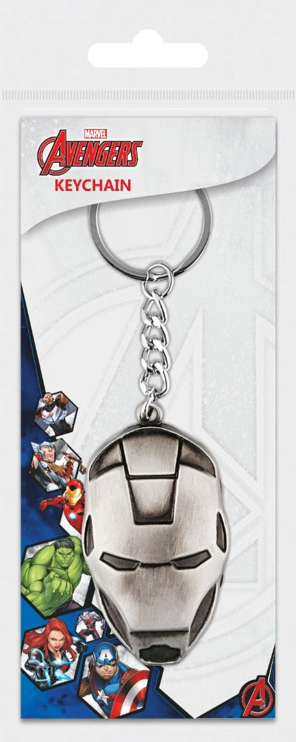 Marvel Avengers Iron Man Metal Keychain | Grey