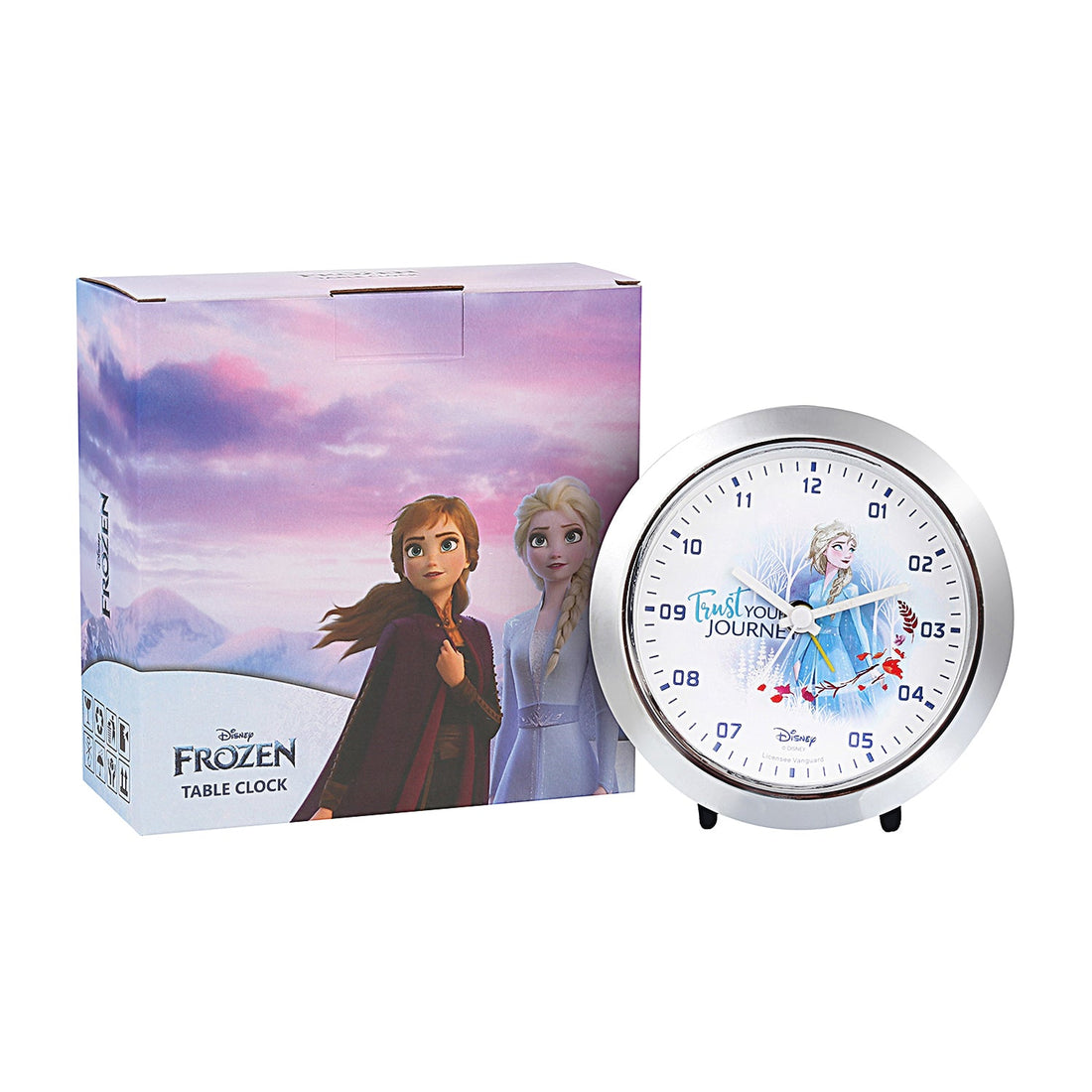 Disney Frozen Table Clock Multicolor