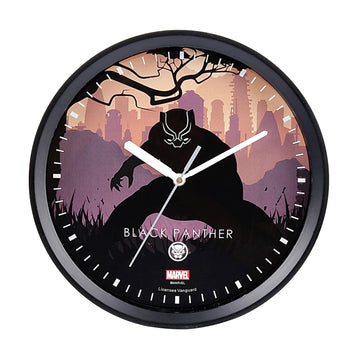 Marvel Black Panther Wall Clock Multicolor