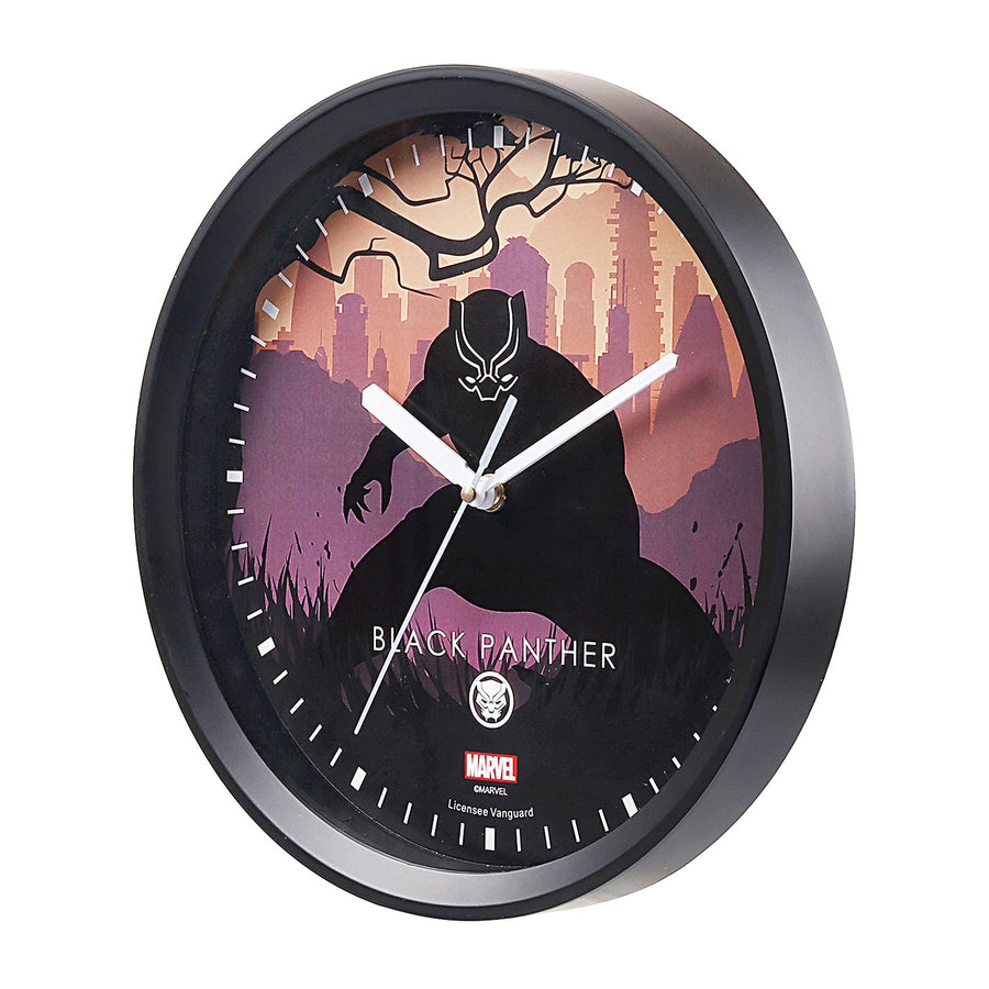 Marvel Black Panther Wall Clock Multicolor