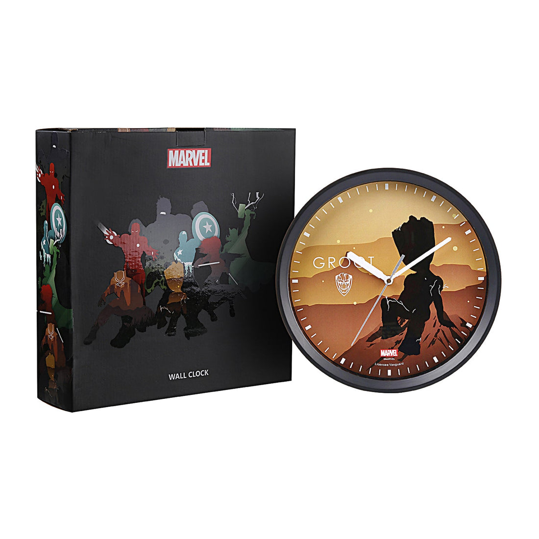 Marvel Groot Wall Clock Multicolor