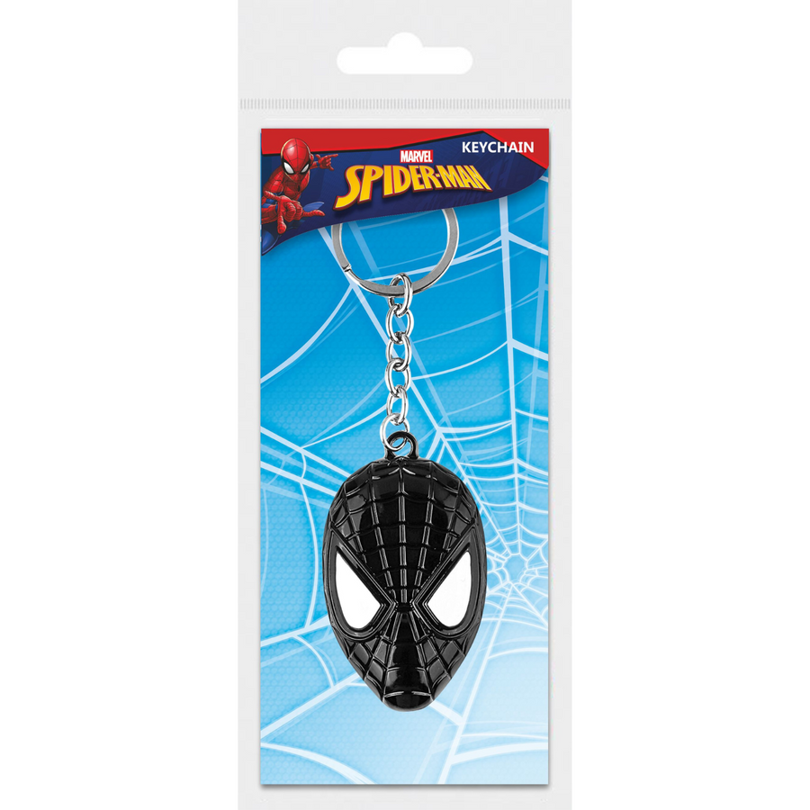 Marvel Avengers Spider Man Metal Keychain (Black)