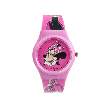 Disney princess Analogue Unisex-Adult Watch (Multicolour Dial Colored Strap)