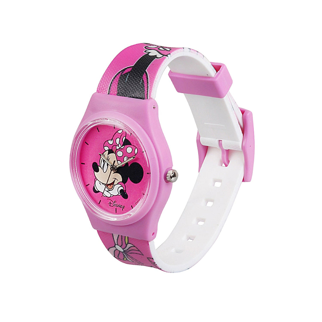 Disney princess Analogue Unisex-Adult Watch (Multicolour Dial Colored Strap)