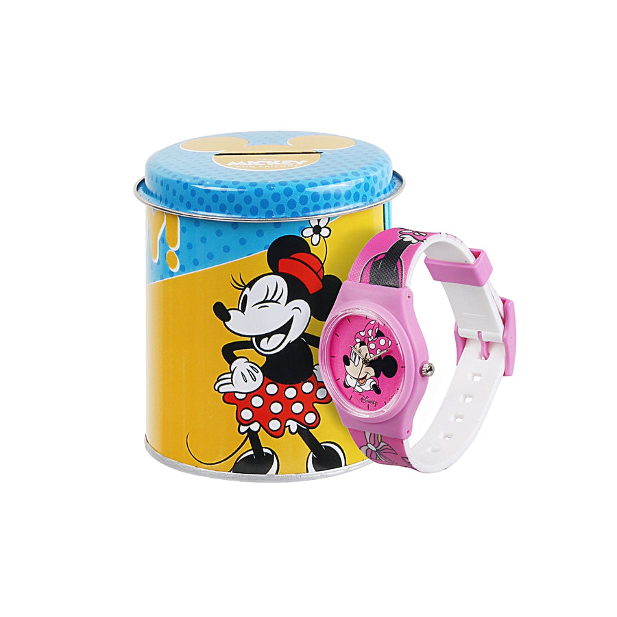 Disney princess Analogue Unisex-Adult Watch (Multicolour Dial Colored Strap)