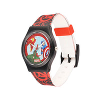 Marvel Wrist Watch for Kids Multicolor Round Analogue Wrist Watch | Birthday Gift for Boys & Girls - Age 3 to 12 Years (Spiderman Blue & White)