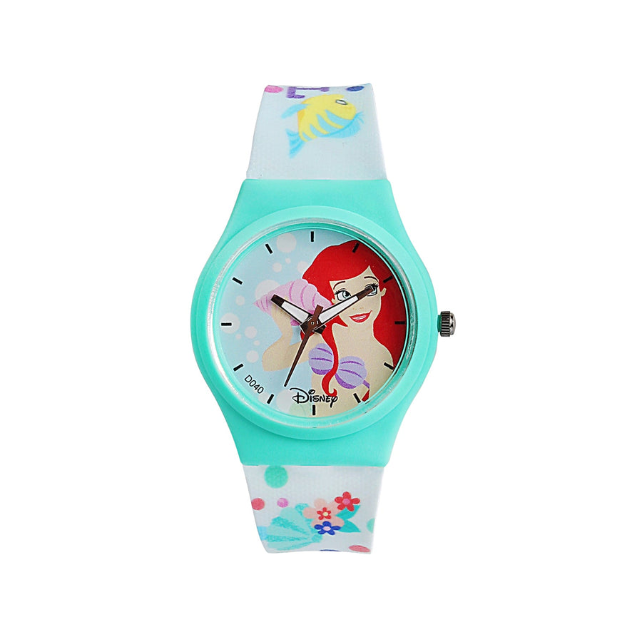 Disney princess Analogue Unisex-Adult Watch (Multicolour Dial Colored Strap)