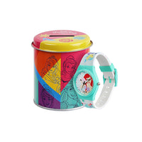 Disney princess Analogue Unisex-Adult Watch (Multicolour Dial Colored Strap)