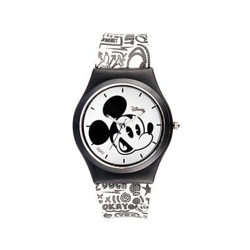 Disney Mickey Mouse Wrist Watch Mickey Red Round Analogue Wrist Watch Multicolor Kids Birthday Gift For Boy Girl Age 3 to 12 Years