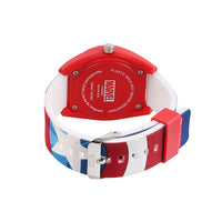 Marvel Captain America Kids Analog Watch - Red and Blue